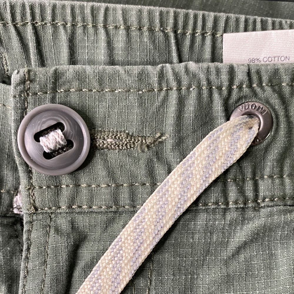 Vuori Rip Stop Men's Green Joggers Size Large - Picture 8 of 9